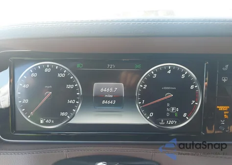 2015 Mercedes-Benz S 550 z USA, uszkodzony, nr VIN WDDUG8CB2FA098336